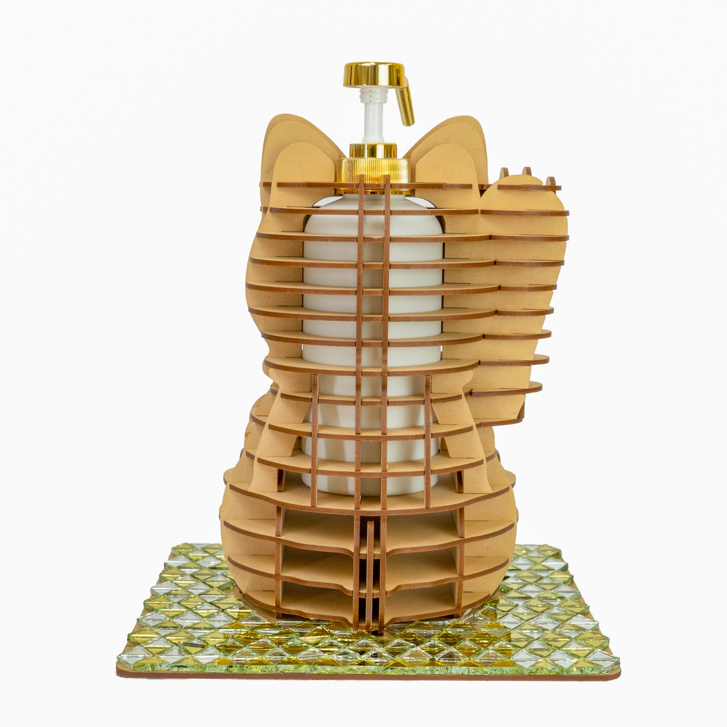 MDF CAT 2023 w/ Yellow triangular mirror plate, Gold nozzle, Right hand