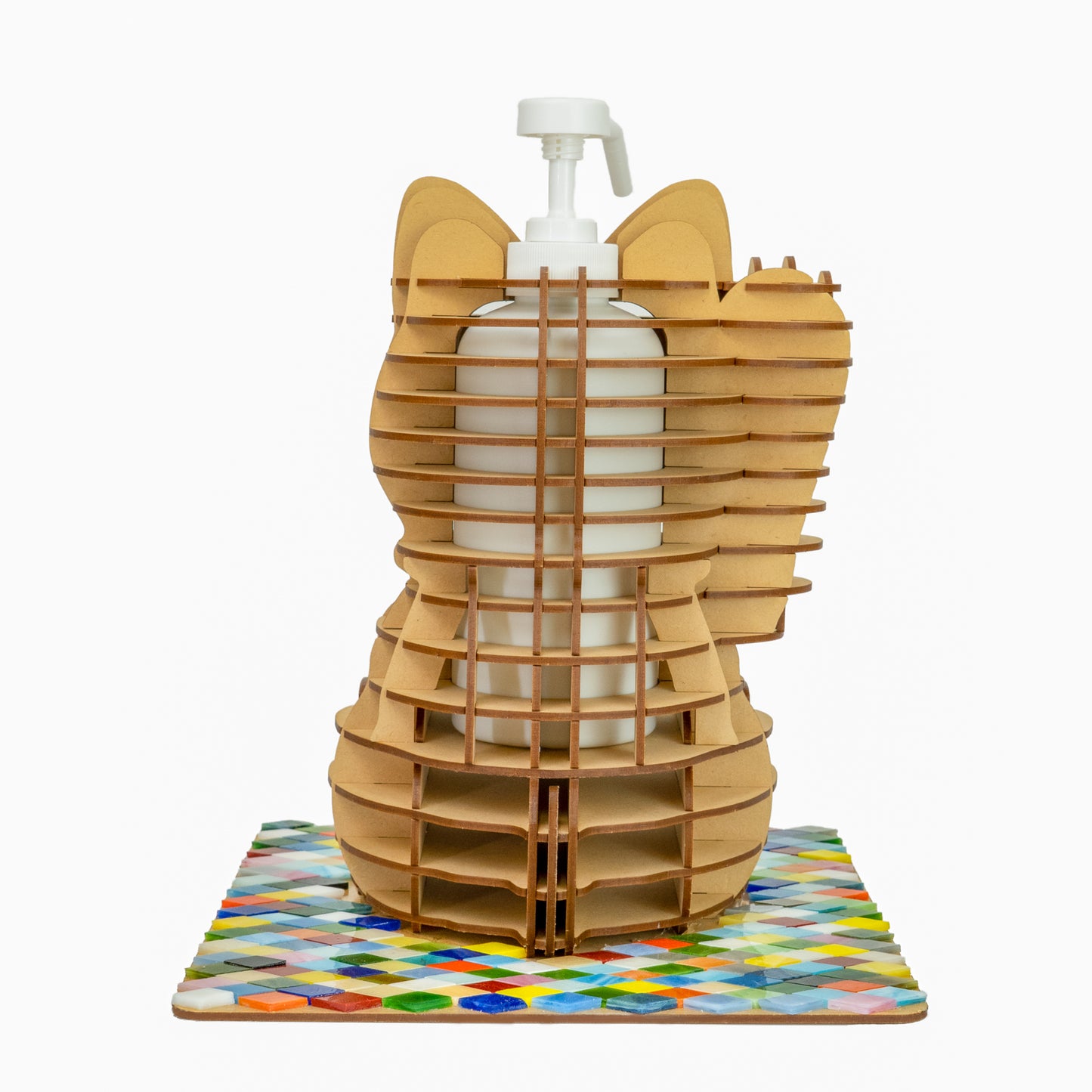 MDF CAT 2023 w/ Colorful diamond shape plate, White nozzle, Right hand