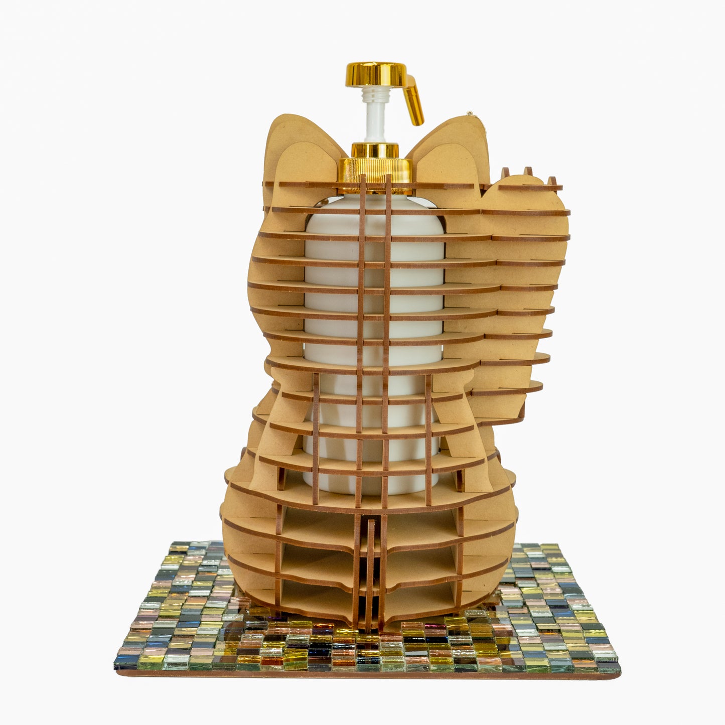 MDF CAT 2023 w/ Colorful square mirror plate, Gold nozzle, Right hand