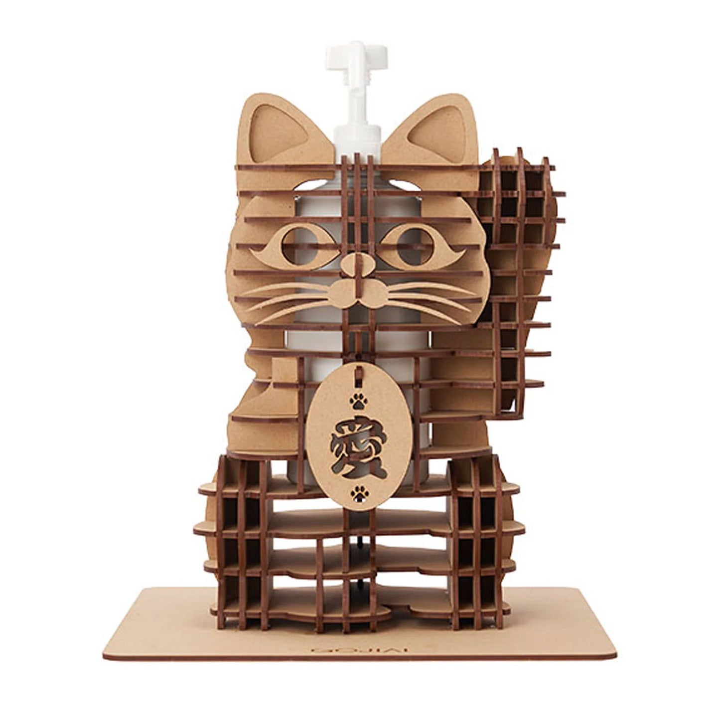 MDF 招き猫(左手 愛)