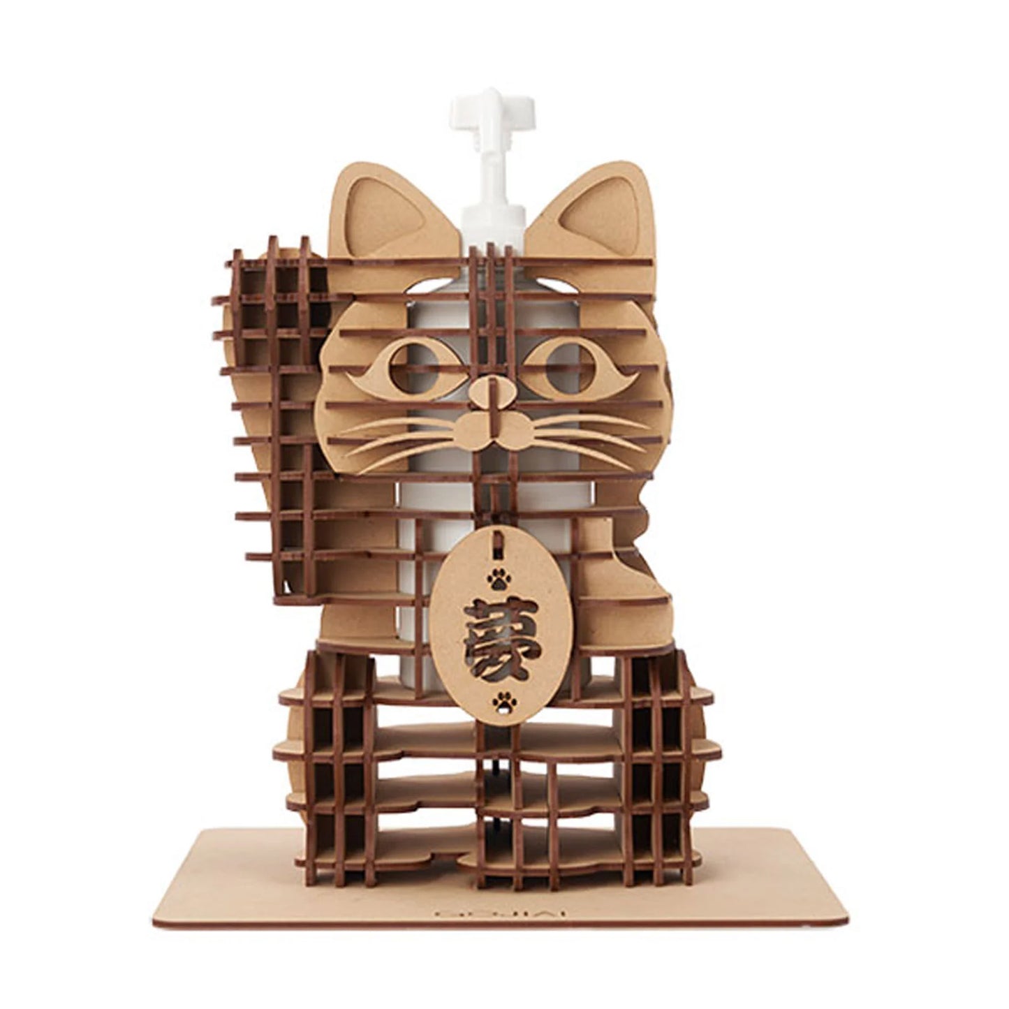 MDF 招き猫(右手 夢)