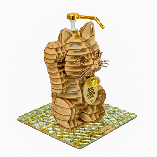 MDF CAT 2023 w/ Yellow triangular mirror plate, Gold nozzle, Right hand