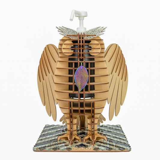 MDF OWL 2023 w/ Purple square plate, White nozzle, Rest wings