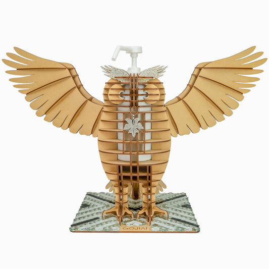 MDF OWL 2023 w/ Silky square plate, White nozzle, Spread wings