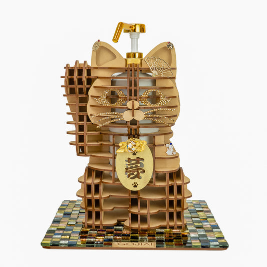 MDF CAT 2023 w/ Colorful square mirror plate, Gold nozzle, Right hand