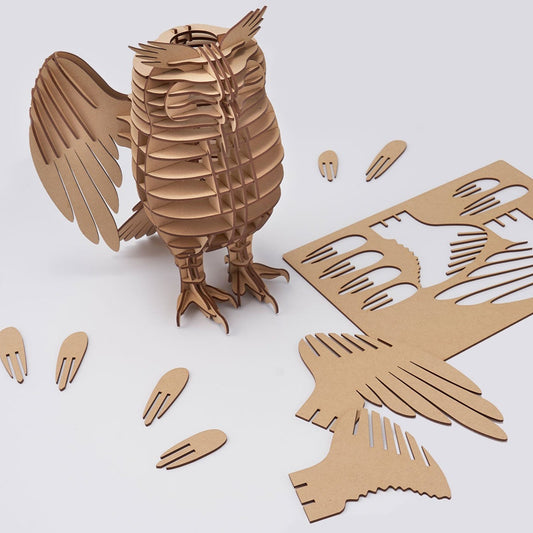 3D Art Puzzle ·Multifunctional Holder | Owl (wings rest)