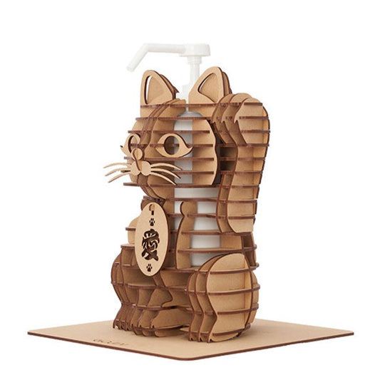 MDF 招き猫(左手 愛)