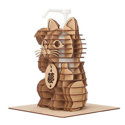 MDF 招き猫(右手 夢)